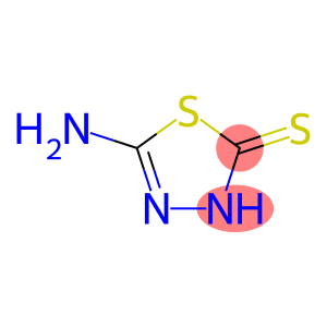 5-氨基-1,3,4-噻二唑-2-硫醇  CAS: 2349-67-9